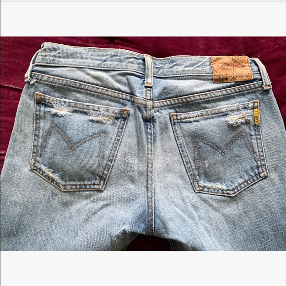 Meltin Pot Denim Light Wash Low-Rise Bootcut Jeans - Picture 2 of 6